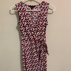 Banana Republic faux wrap dress